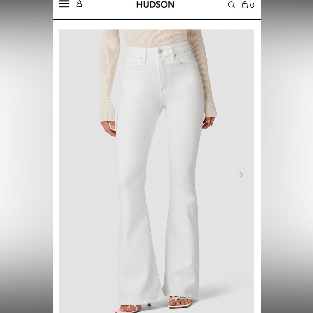 Hudson bell bottom jeans